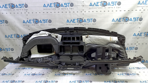 Torpedo front panel with AIRBAG Alfa Romeo Stelvio 18-20 black, broken mount