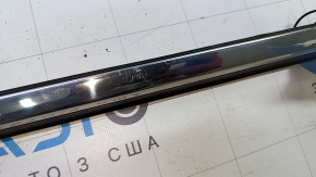 Molding door-glass central rear left Nissan Sentra 13-19 chrome