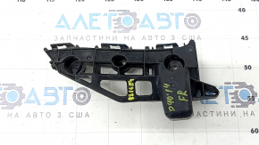 Right front bumper mount for Toyota Prius V 12-17, crack in mount, broken latch