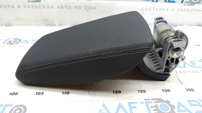Audi E-Tron 19-23 armrest, dark gray leather