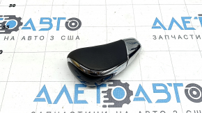 Nissan Murano Z52 15-24 leather gear knob, black gloss