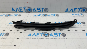 Left bumper grille Mazda CX-9 16-23 without fog lights, structure