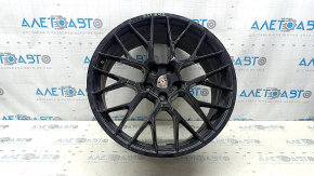 Set of wheels R20 x 9J R20 x 10J Porsche Macan 15-18 black, with caps, not original, curb