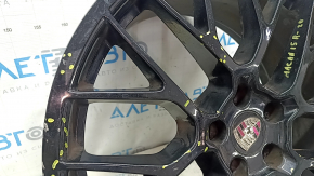 Set of wheels R20 x 9J R20 x 10J Porsche Macan 15-18 black, with caps, not original, curb