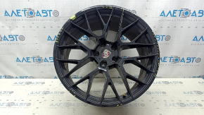 Set of wheels R20 x 9J R20 x 10J Porsche Macan 15-18 black, with caps, not original, curb