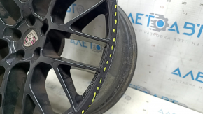 Set of wheels R20 x 9J R20 x 10J Porsche Macan 15-18 black, with caps, not original, curb