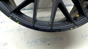 Set of wheels R20 x 9J R20 x 10J Porsche Macan 15-18 black, with caps, not original, curb