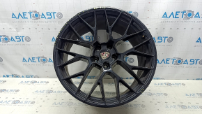 Set of wheels R20 x 9J R20 x 10J Porsche Macan 15-18 black, with caps, not original, curb