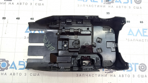 The steering column frame, lower part of the Audi E-Tron 19-23, black, broken fastening