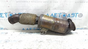 BMW X5 G05 19-23 3.0T catalytic converter mesh is torn