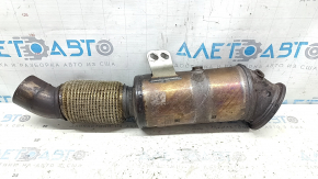 BMW X5 G05 19-23 3.0T catalytic converter mesh is torn