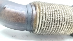BMW X5 G05 19-23 3.0T catalytic converter mesh is torn
