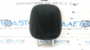 Rear seat headrest, 2nd row, left, Nissan Murano z52 15-21, black cloth (velour), for cleaning