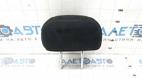 Rear seat headrest, 2nd row, central, Nissan Murano z52 15-20, black cloth (velour), for cleaning