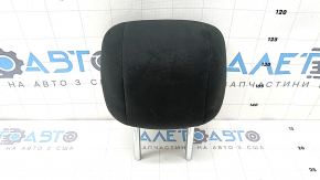 Rear seat headrest, 2nd row, central, Nissan Murano z52 15-20, black cloth (velour), for cleaning