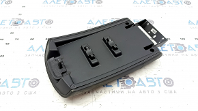 Nissan Rogue 17-20 armrest, black leather, dry-cleanable