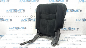 Rear seat backrest, 2nd row, left, Nissan Murano z52 19-23 without AIRBAG, black cloth (velour), for cleaning