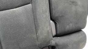 Backrest of the rear row of seats, 2nd row, right, Nissan Murano z52 19-23 without AIRBAG, black cloth (velour), for cleaning