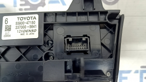 Toyota Prius V 12-14 climate control scratches on the glass