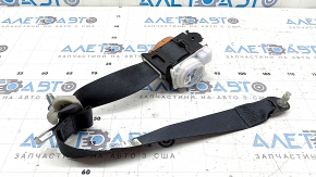 Right-hand 2nd row seat belt for Nissan Rogue 14-20, black, for cleaning