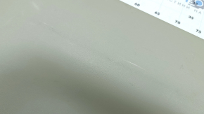 Lower trunk door trim Toyota Prius V 12-17 beige, worn, whitened plastic, for cleaning
