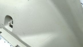 Left arch trim for Toyota Prius V 12-17 beige, scratches, needs cleaning