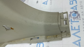 Right arch trim for Toyota Prius V 12-17, beige, scratches, needs cleaning