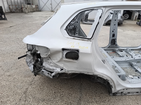 Quarter wing rear right BMW X5 G05 19-24 on the body, white, dented