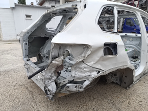 Quarter wing rear right BMW X5 G05 19-24 on the body, white, dented
