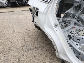 Quarter wing rear right BMW X5 G05 19-24 on the body, white, dented