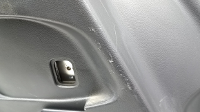 Left arch trim for Nissan Rogue 17-20, black, 2 rows, scratches with trim
