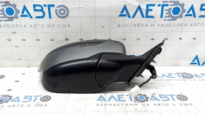 Right side mirror assembly for Nissan Rogue 17-20, 7-pin, heated, turn signal, graphite