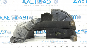 Rear bumper guard left Nissan Rogue 14-20 type 2