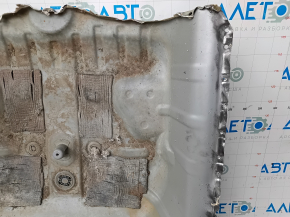 The trunk trough of the Honda Accord 18-22 hybrid, drilled out