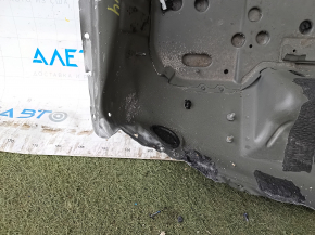 The trunk trough of the Audi A6 C7 12-18 is drilled out