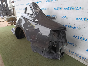 Quarter wing rear left Audi A6 C7 12-18 graphite, sawed off
