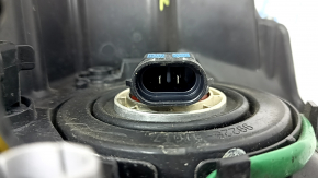 Left front headlight for Toyota Prius V 12-14, bare, pre-restoration, halogen, sand, for polishing