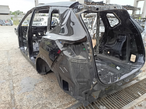 Quarter wing rear left Nissan Rogue 21-24 US built, on the body, black, bumps, dented
