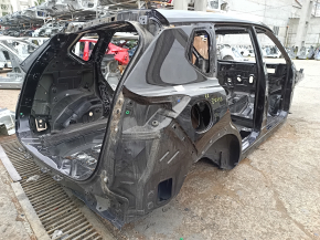 Quarter wing rear right Nissan Rogue 21-24 US built, on the body, black, bumpers