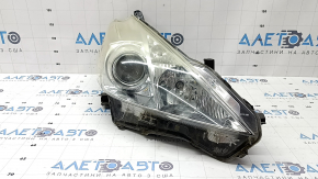 Front right headlight for Toyota Prius V 12-14, bare, pre-restoration, halogen, sand, for polishing