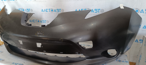 Front bumper bare Nissan Leaf 13-17 green