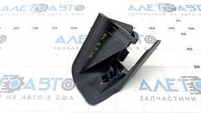 Black rear left passenger seat runner cover for Toyota Prius V 12-17