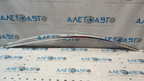 Upper front left door molding for Cadillac ATS 13-18, chrome, scratches