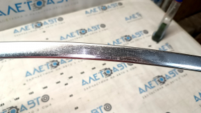 Upper front left door molding for Cadillac ATS 13-18, chrome, scratches