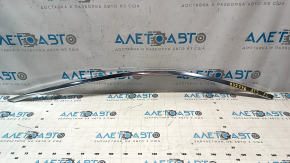 Upper front left door molding for Cadillac ATS 13-18, chrome, scratches