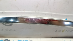 Upper front right door molding for a Cadillac ATS 13-18, chrome, scratches