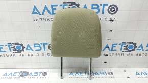 Front left headrest for Toyota Prius V 11-14, beige velour, dry-cleanable