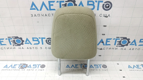 Front left headrest for Toyota Prius V 11-14, beige velour, dry-cleanable