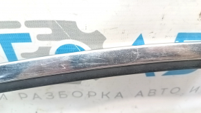 Upper front left door molding for Honda Accord 13-17, chrome, scratches