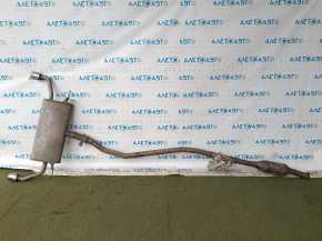 Ford Escape MK4 2020 hybrid FWD exhaust manifold with actuator, heater and catalytic converter, rusty